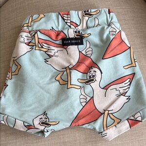 Dear Sophie Duck Surf Print shorts 2T - 2Y